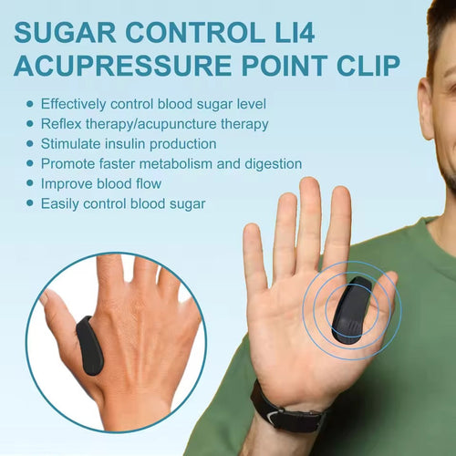 Sugar Control LI4 Acupressure Clip