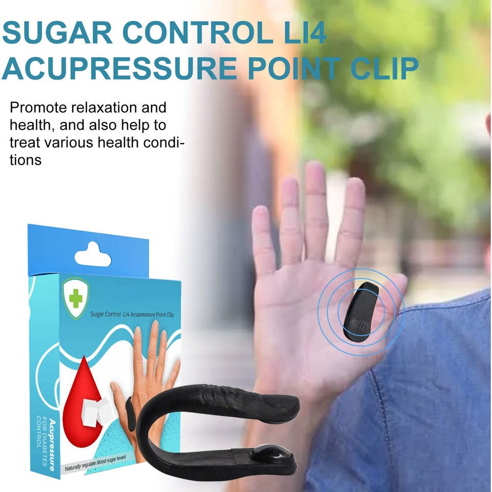 Sugar Control LI4 Acupressure Clip